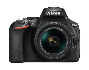 Nikon camera as a product shot