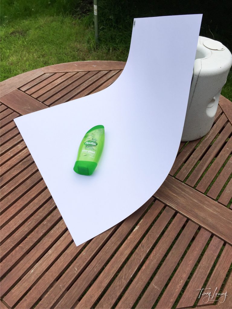 BTS show showing how simple it was to create the Radox shower gel shot with an iphone 4.