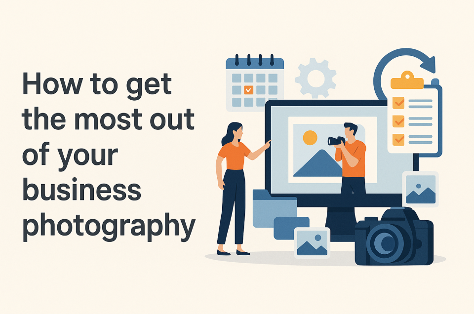 Illustration of How to get the most out of your business photography