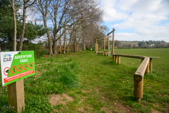 Children's play equipment at Churchill and Blakedown playing fields