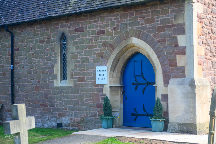 Church door at Blakedown
