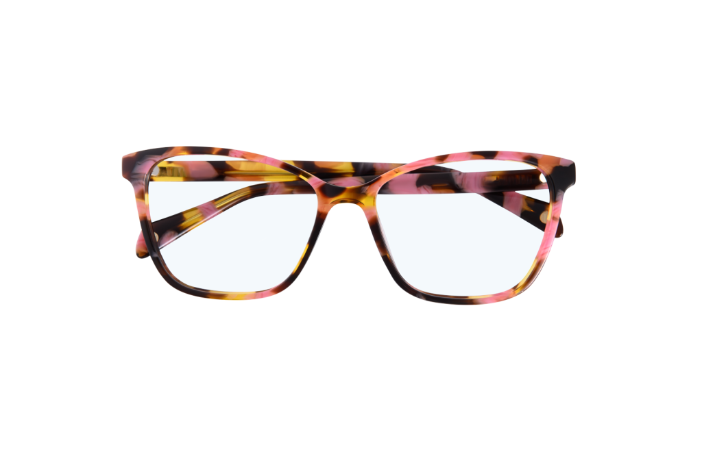 Pair of glasses front facing